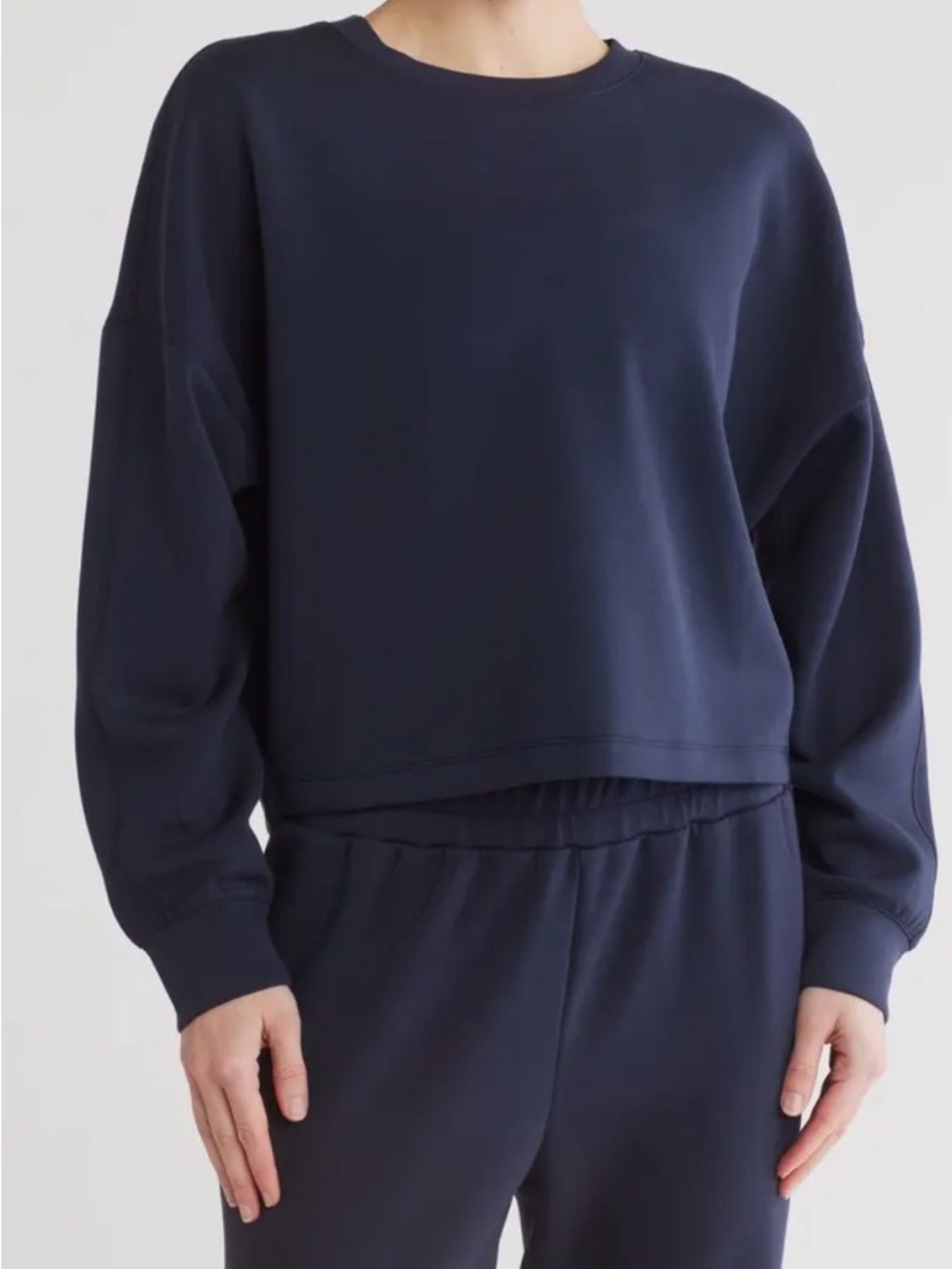 Zella Airport Set in Navy Buttery Soft with Zipper Pockets